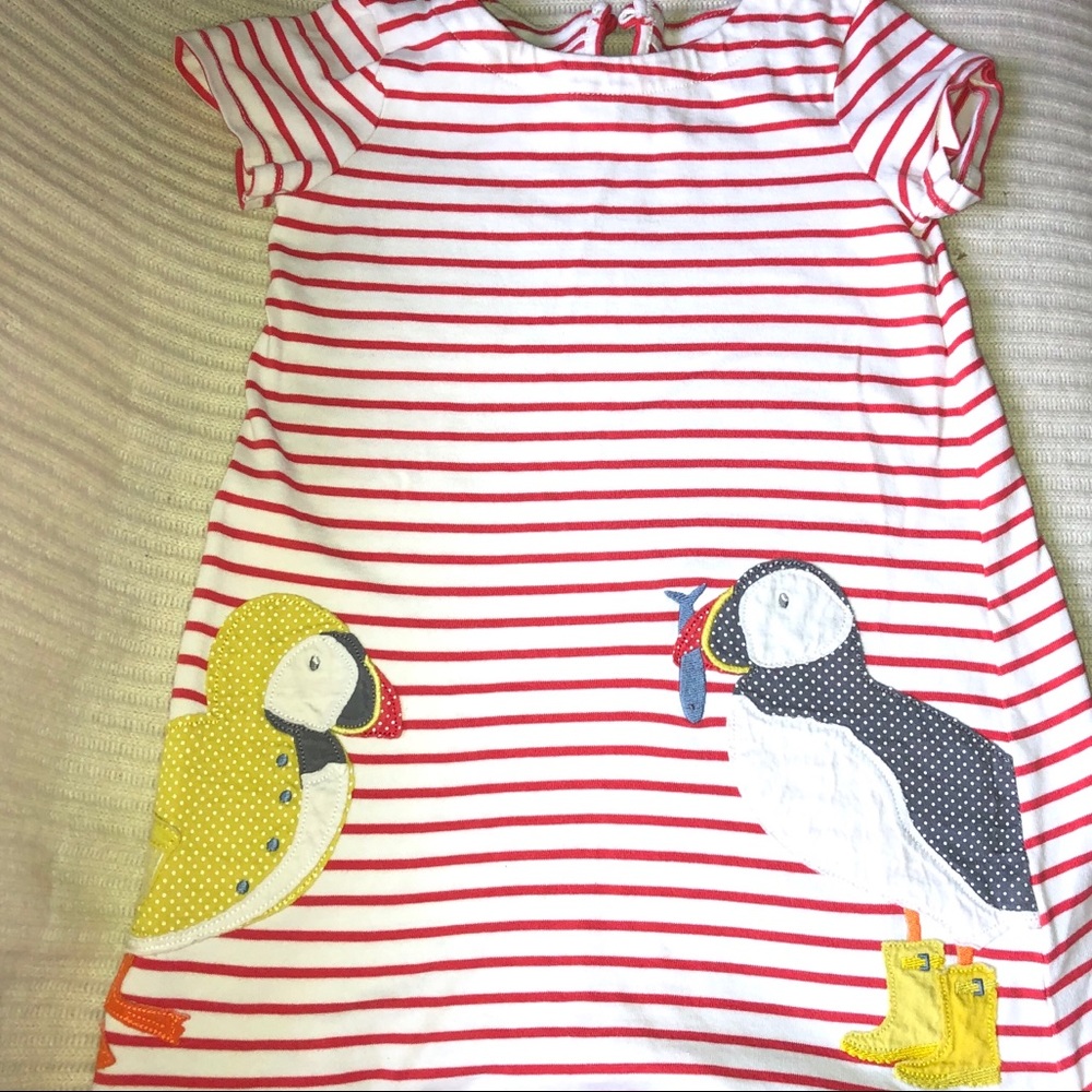 Mini Boden Puffin 5/6 Dress